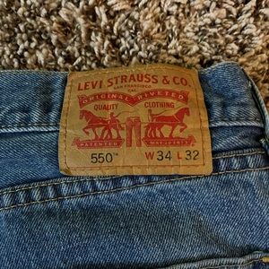 Levi 550 34x32 Mens jeans